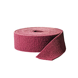 4" X 10 YDS SCUFF ROLL VERY FINE (MAROON)